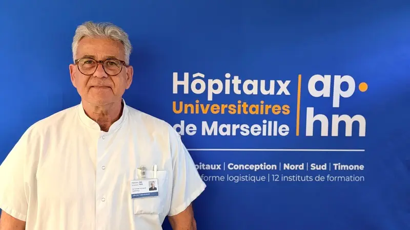 Fernand Sanchez, cadre de santé à l'APHM, acteur du bionettoyage en France